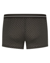 Two-way-stretch cotton boxers with polka-dot print - | Dolce & Gabbana