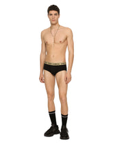 Stretch jersey Brando briefs - | Dolce & Gabbana