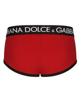 High-rise two-way stretch jersey Brando briefs - | Dolce & Gabbana