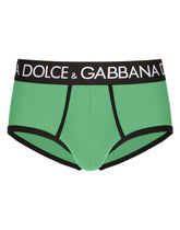 High-rise two-way stretch jersey Brando briefs - | Dolce & Gabbana