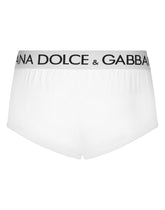 High-rise two-way stretch jersey Brando briefs - | Dolce & Gabbana