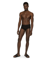 Stretch lace Brando briefs - | Dolce & Gabbana