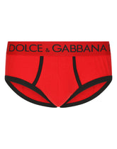 Two-way stretch jersey Brando briefs - | Dolce & Gabbana