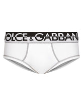 Two-way stretch jersey Brando briefs - | Dolce & Gabbana