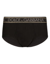 Two-way stretch jersey Brando briefs - | Dolce & Gabbana