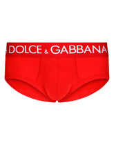Two-way stretch jersey Brando briefs - | Dolce & Gabbana