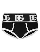 Two-way stretch jersey Brando briefs - | Dolce & Gabbana
