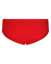 Two-way-stretch cotton mid-rise briefs with logo tag - | Dolce & Gabbana