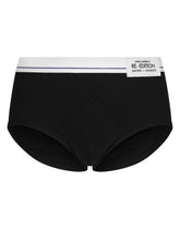Fine-rib cotton Brando briefs with Re-Edition label - | Dolce & Gabbana