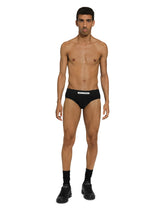Mid-rise briefs in two-way stretch cotton jersey - | Dolce & Gabbana