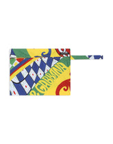 Short swim trunks with Carretto print - | Dolce & Gabbana