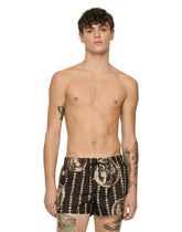 Logo coin swim shorts - | Dolce & Gabbana