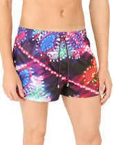 Short swim trunks with illumination print - | Dolce & Gabbana