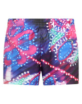 Short swim trunks with illumination print - | Dolce & Gabbana