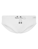 Swim briefs with high-cut leg - | Dolce & Gabbana