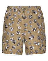 Coin print swim shorts - | Dolce & Gabbana