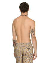 Coin print swim shorts - | Dolce & Gabbana