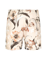 Mid-rise swim trunks with floral print - | Dolce & Gabbana