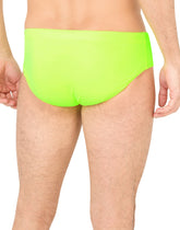 Swim briefs with high-cut leg and Dolce&Gabbana print - | Dolce & Gabbana