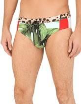 High Swim Brief+Bag - | Dolce & Gabbana