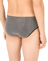 Swim briefs with high-cut leg and fusible rhinestones - | Dolce & Gabbana