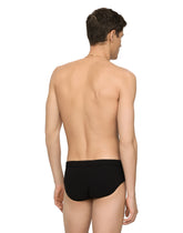 Swim briefs with high-cut leg - | Dolce & Gabbana