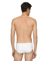 Swim briefs with high-cut leg - | Dolce & Gabbana