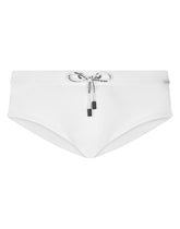 Swim briefs with high-cut leg - | Dolce & Gabbana