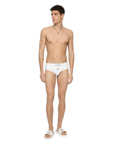 Swim briefs with high-cut leg - | Dolce & Gabbana