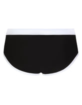Swim briefs with DG print - | Dolce & Gabbana