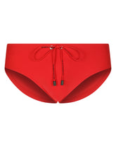 Swim briefs with high-cut leg and branded rear waistband - | Dolce & Gabbana