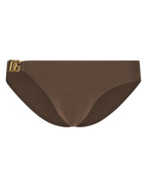 Swim briefs with high-cut leg and DG hardware - | Dolce & Gabbana