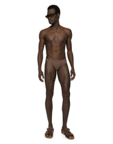 Swim briefs with high-cut leg and DG hardware - | Dolce & Gabbana