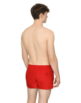 Short swim trunks with branded plate - | Dolce & Gabbana