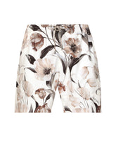 Mid-length tulip-print cargo swim trunks - | Dolce & Gabbana