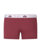 Stretch pima cotton boxers - | Dolce & Gabbana