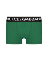 Two-way-stretch cotton jersey regular-fit boxers - | Dolce & Gabbana