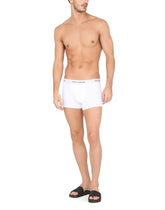 Ribbed cotton boxers - | Dolce & Gabbana