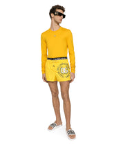 Short printed swim trunks - | Dolce & Gabbana