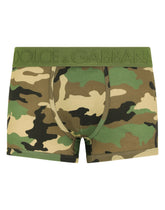 Camouflage-print two-way stretch jersey boxers - | Dolce & Gabbana