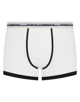 Cotton piqué boxers - | Dolce & Gabbana