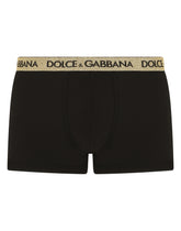 Stretch silk and modal boxers - | Dolce & Gabbana