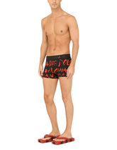 Leopard-print two-way stretch jersey boxers - | Dolce & Gabbana