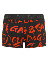 Leopard-print two-way stretch jersey boxers - | Dolce & Gabbana