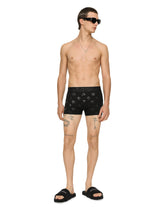 Two-way stretch jersey boxers with DG logo - | Dolce & Gabbana