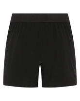 Long-leg two-way-stretch jersey boxers with DG patch - | Dolce & Gabbana