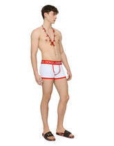 Two-way-stretch cotton jersey boxers - | Dolce & Gabbana