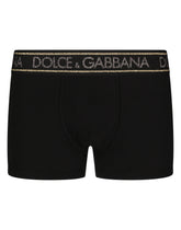 Two-way-stretch jersey boxers - | Dolce & Gabbana