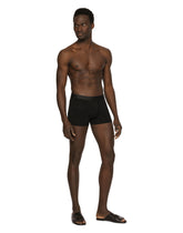 Two-way stretch cotton boxers - | Dolce & Gabbana
