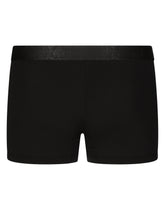 Two-way stretch cotton boxers - | Dolce & Gabbana